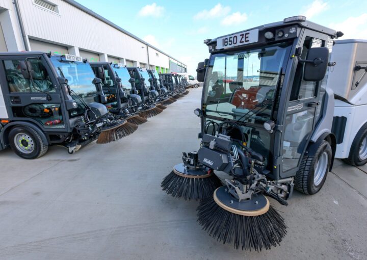 NRG Riverside supplies Hako compact sweepers on contract hire to Sunderland City Council.