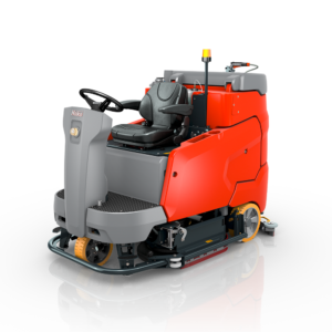 commercial ride on scrubber drier