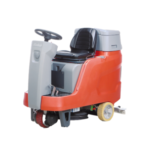 compact ride-on scrubber drier