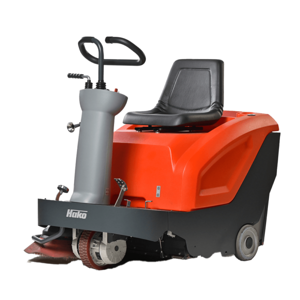 B800R ride-on sweeper