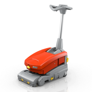B8 walk behind scrubber drier