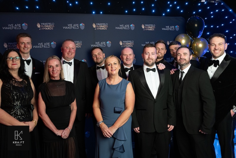 Team Hako at the Wakefield Business Awards