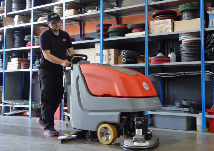 Hako Small Sweeper or scrubber
