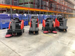 Fleet of Hako Commercial Cleaning Machines - Hako